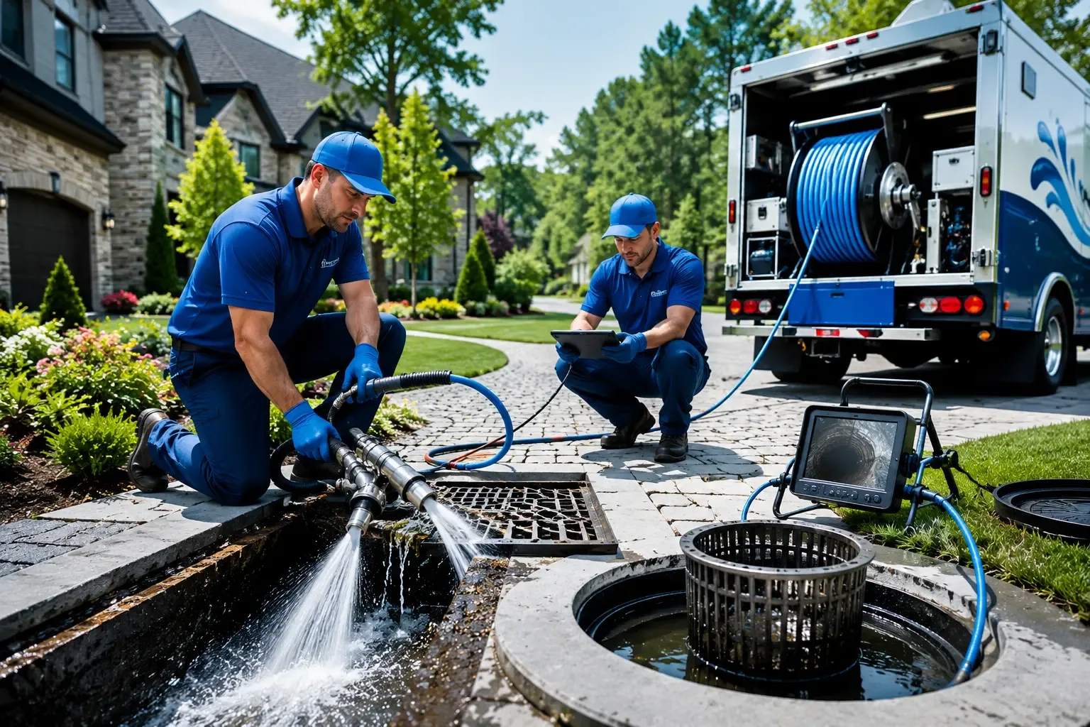 Local outdoor drain cleaning professionals in Somers, IA